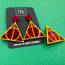 Deathly Hallows Dangles & Brooch Set