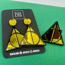 Deathly Hallows Dangles & Brooch Set